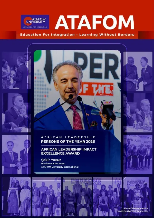 Cover of the ATAFOM University Newsletter No. 37, March 2026