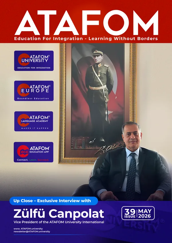 Cover of the ATAFOM University Newsletter No. 39, May 2026