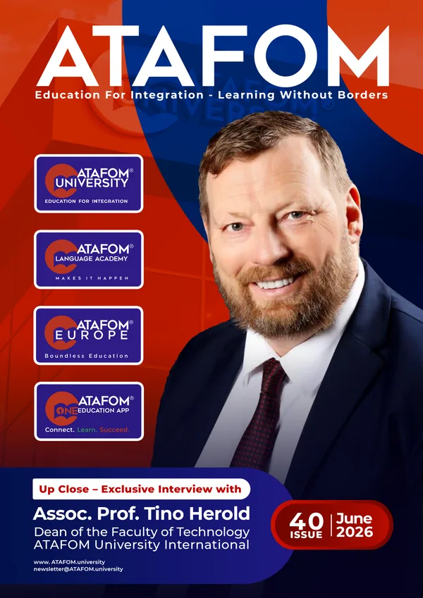 Cover of the ATAFOM University Newsletter No. 40, June 2026