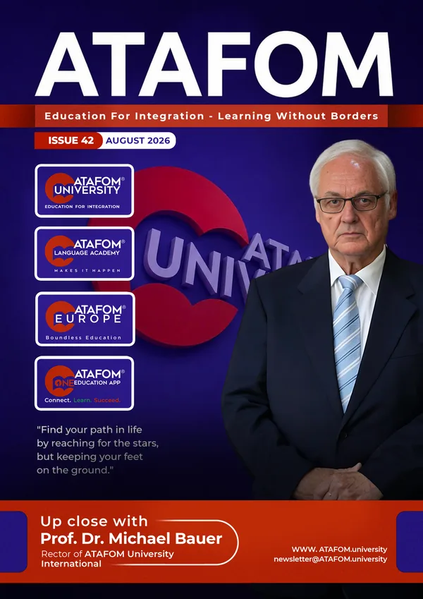 Cover of the ATAFOM University Newsletter No. 42, August 2026